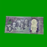 BILLETE DE CANADA 10 DOLARES POLYMERO PICK 112 AÑO 2017, ESTADO SIN CIRCULAR.-