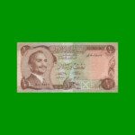 BILLETE DE JORDANIA 1/2 DINAR, PICK 17e, ESTADO BUENO+ .-