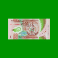 BILLETE DE VANUATU 200 VATU, POLYMERO, PICK 12, AÑO 2014 ESTADO SIN CIRCULAR.-