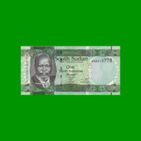 BILLETE DE SUDAN DEL SUR 1 LIBRA, PICK 5, AÑO 2011, ESTADO SIN CIRCULAR.-