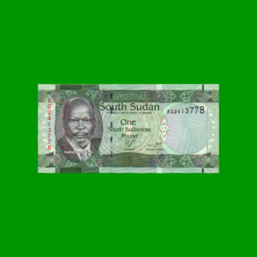 BILLETE DE SUDAN DEL SUR 1 LIBRA, PICK 5, AÑO 2011, ESTADO SIN CIRCULAR.-