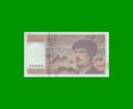 BILLETE DE FRANCIA 20 FRANCOS, PICK 151i, AÑO 1997, ESTADO EXCELENTE.-