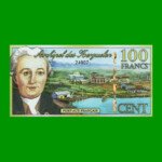 BILLETE DE ARCHIPIÉLAGO DE KERGUELEN 100 FRANCOS, POLYMERO FANTASIA, AÑO 2012, ESTADO SIN CIRCULAR.-