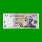BONO NACIONAL $ 10,00, EC 204, AÑO 2001, ESTADO EXCELENTE+.-