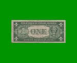 BILLETE DE EEUU 1,00 DOLAR, SELLO AZUL, PICK 416D1, ESTADO BUENO.- - Imagen 2