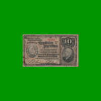BILLETE FRACCIONARIO 0,10 CTVOS, BOT 1019, AÑO 1891, ESTADO BUENO.-