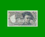 BILLETE DE FRANCIA 50 FRANCOS, PICK 152b, AÑO 1984, ESTADO MUY BUENO.-