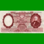 MONEDA NACIONAL $10.000,00, BOT 2197, AÑO 1969, ESTADO EXCELENTE - .-