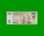 BONO DE BUENOS AIRES $10,00, EC 217, AÑO 2001, ESTADO MUY BUENO+.-