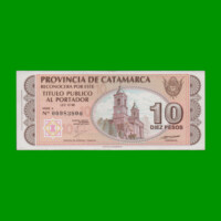 BONO CATAMARCA $10,00, EC 235, SERIE A, ESTADO SIN CIRCULAR.-