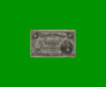 BILLETE FRACCIONARIO 0,05 CTVOS, BOT 1034, AÑO 1892, ESTADO BUENO.-