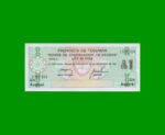 BONO DE TUCUMAN 1,00 AUSTRAL, EC 098, AÑO 1987, ESTADO SIN CIRCULAR.-