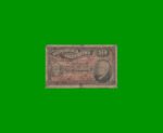 BILLETE FRACCIONARIO 0,10 CTVOS, BOT 1045, AÑO 1895, ESTADO BUENO.-