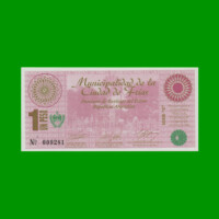 BONO DE LA MUNICIPALIDAD DE FRIAS $1,00, SERIE C, AÑO 1997, ESTADO SIN CIRCULAR.-