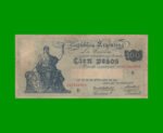 BILLETE CAJA DE CONVERSION $ 100,00, BOT 1689, AÑO 1930, ESTADO MUY BUENO.-