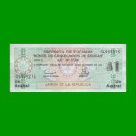 BONO DE TUCUMAN 1,00 AUSTRAL, EC 099, AÑO 1988, ESTADO SIN CIRCULAR.-