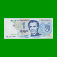 BILLETE DE CARLOS MENEM, AÑO 1989 -1995, FANTASIA ESTADO SIN CIRCULAR.-