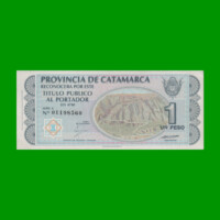 BONO CATAMARCA $1,00, EC 227, AÑO 1993, ESTADO EXCELENTE+.-