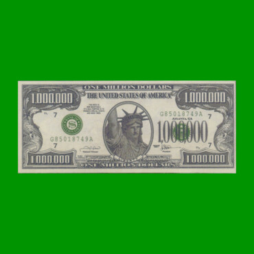 BILLETE DE EEUU 1.000.000 DOLARES, FANTASIA, ESTADO SIN CIRCULAR.-