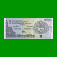 BONO CHACO $1,00, EC 239, SERIE 1, ESTADO SIN CIRCULAR.-
