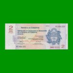 BONO CORRIENTES $2,00, EC 310, SERIE A, ESTADO SIN CIRCULAR.-