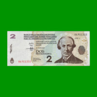 BONO NACIONAL $ 2,00, EC 200, AÑO 2001, ESTADO MUY BUENO+.-
