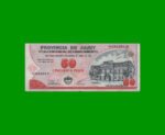 BONO DE JUJUY $ 50,00, EC 358, AÑO 1995, ESTADO BUENO+.-