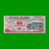BONO DE JUJUY $ 50,00, EC 358, AÑO 1995, ESTADO BUENO+.-