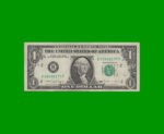 BILLETE DE EEUU 1,00 DOLAR, SELLO VERDE, PICK 480b, ESTADO EXCELENTE.-