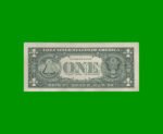 BILLETE DE EEUU 1,00 DOLAR, SELLO VERDE, PICK 496, ESTADO EXCELENTE.- - Imagen 2