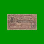 BILLETE PROVINCIA DE MENDOZA 0,50 CTVOS MONEDA NACIONAL, PICK S2082, AÑO 1914, ESTADO BUENO.-