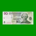 BONO NACIONAL $ 50,00, EC 208 Y MODIFICATORIOS, AÑO 2001, ESTADO MUY BUENO+.-