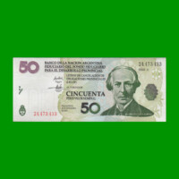 BONO NACIONAL $ 50,00, EC 208 Y MODIFICATORIOS, AÑO 2001, ESTADO MUY BUENO+.-