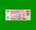 BONO DE BUENOS AIRES $20,00, EC 222, AÑO 2002, ESTADO EXCELENTE .-