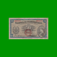 BILLETE PROVINCIA DE MENDOZA 0,50 CTVOS MONEDA NACIONAL, PICK S2084, AÑO 1914, ESTADO BUENO.-