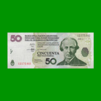BONO NACIONAL $ 50,00, EC 208 Y MODIFICATORIOS, AÑO 2001, ESTADO EXCELENTE.-