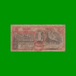 BILLETE PROVINCIA DE MENDOZA $1,00 MONEDA NACIONAL, PICK S2088, AÑO 1914, ESTADO BUENO.-