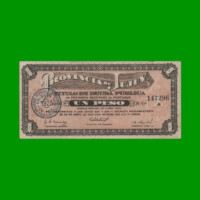 BILLETE PROVINCIA DE JUJUY $1,00 MONEDA NACIONAL, PICK NO CATALOGADO, AÑO 1923, ESTADO EXCELENTE+.-
