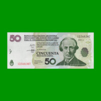 BONO NACIONAL $ 50,00, EC 208 Y MODIFICATORIOS, AÑO 2001, ESTADO SIN CIRCULAR.-