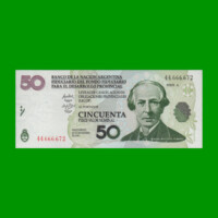 BONO NACIONAL $ 50,00, EC 209 Y MODIFICATORIOS, AÑO 2001, ESTADO EXCELENTE+.-