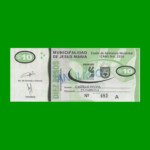 BONO MUNICIPALIDAD DE JESUS MARIA $10,00, ANULADO, AÑO 2004, ESTADO SIN CIRCULAR.-