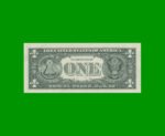 BILLETE DE EEUU 1,00 DOLAR, SELLO VERDE, PICK 544, ESTADO SIN CIRCULAR.- - Imagen 2