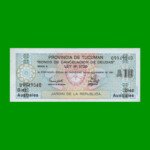 BONO DE TUCUMAN 10,00 AUSTRALES, EC 113, AÑO 1988, ESTADO SIN CIRCULAR.-