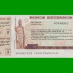 BONO EXTERNOS (BCRA) 100 DOLARES, ESTADO SIN CIRCULAR.-