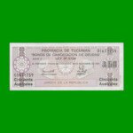 BONO DE TUCUMAN 50,00 AUSTRALES, EC 118, AÑO 1989, ESTADO EXCELENTE+.-