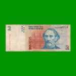PESOS CONVERTIBLES 2do DISEÑO $2,00, BOT 3239, AÑO 2010, ESTADO BUENO.-