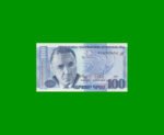 BILLETE DE ARMENIA 100 DRAMS, PICK 42, AÑO 1998, ESTADO SIN CIRCULAR.-