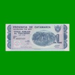 BONO CATAMARCA $1,00, EC 228, SERIE B, ESTADO EXCELENTE+.-