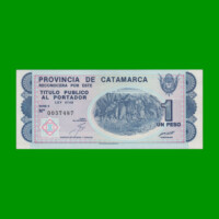 BONO CATAMARCA $1,00, EC 228, SERIE B, ESTADO EXCELENTE+.-