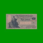 BILLETE CAJA DE CONVERSION $ 1,00, BOT 1564, AÑO 1933, ESTADO MUY BUENO+.-